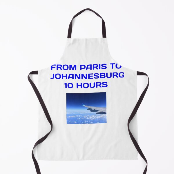 Item preview, T-shirt from Paris to Johannesburg 10 hours designed and sold by Axel20.