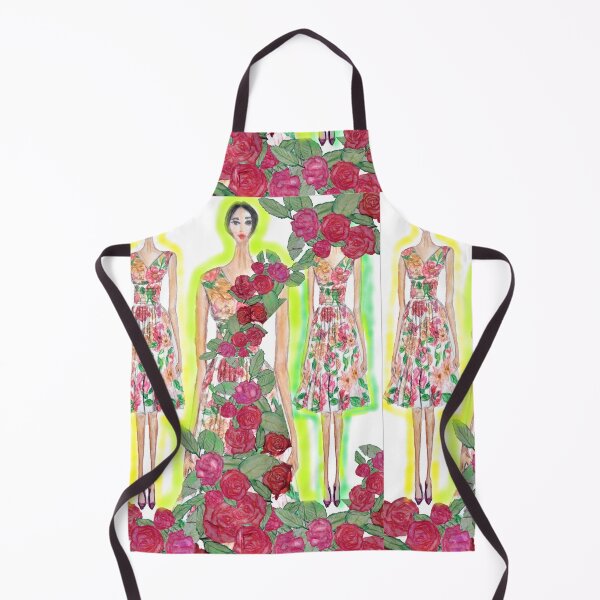 Item preview, FLORAL FASHION ILLUSTRATION designed and sold by IvanaKada.