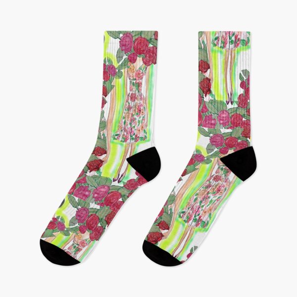 Item preview, FLORAL FASHION ILLUSTRATION  designed and sold by IvanaKada.