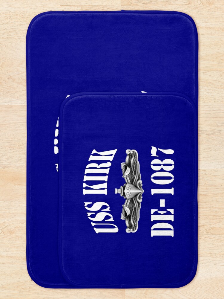 Alternate view of USS KIRK (DE-1087) SHIP'S STORE Bath Mat