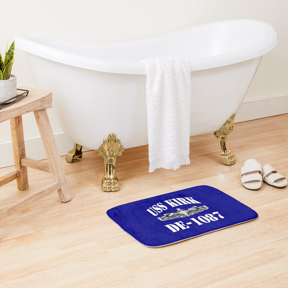 USS KIRK (DE-1087) SHIP'S STORE Bath Mat