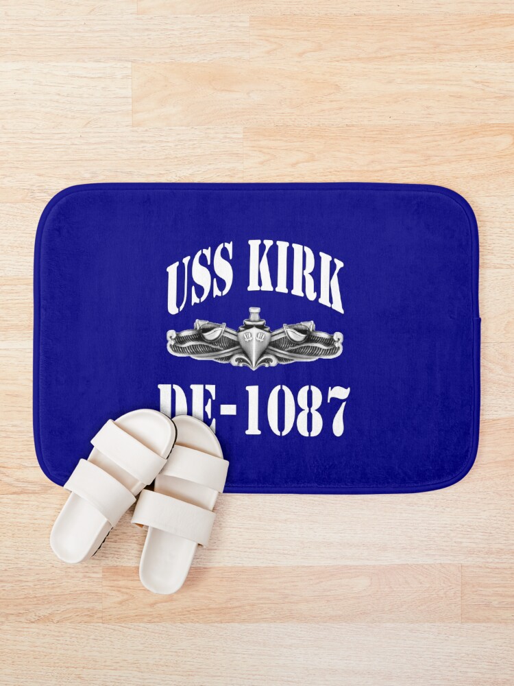 Alternate view of USS KIRK (DE-1087) SHIP'S STORE Bath Mat