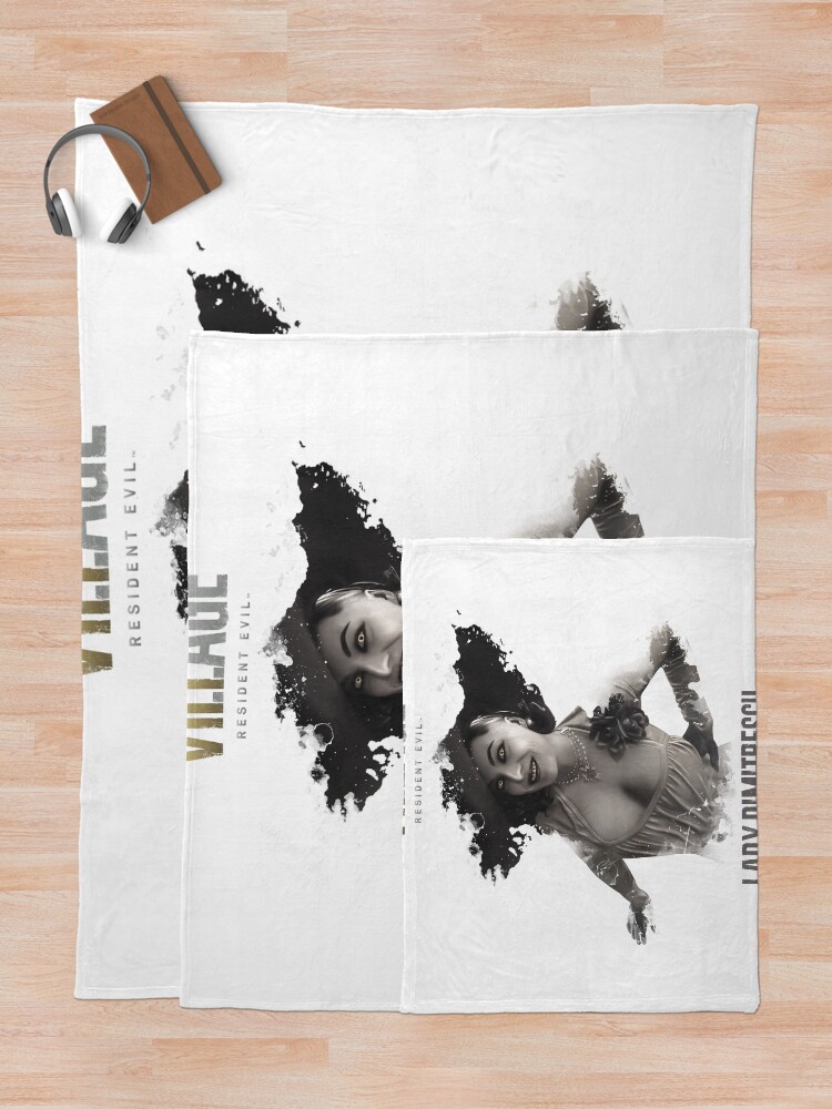"Lady Dimitrescu RE8 VILLAGE" Throw Blanket for Sale by Marcos RC