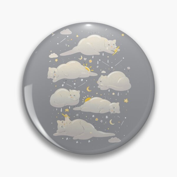 Item preview, Kitty clouds  designed and sold by Elenanaylor.