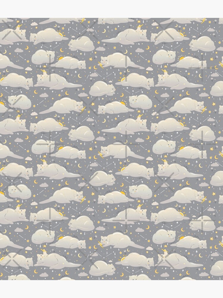 Kitty clouds by Elenanaylor