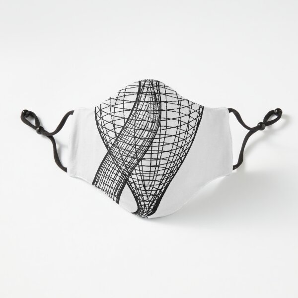 Fitted Masks, A two-dimensional representation of the Klein bottle immersed in three-dimensional space, #TwoDimensional, #representation, #KleinBottle, #immersed, #ThreeDimensional, #space Fitted 3-Layer