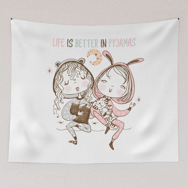 Item preview, Life Is Better In Pyjamas designed and sold by env1nada.