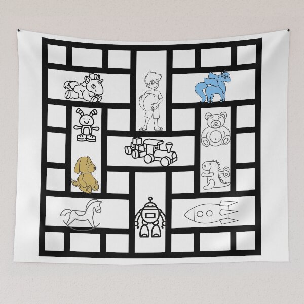 Item preview, Kids Toys in jigsaw designed and sold by Maanya-Tees.
