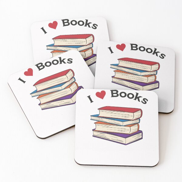 Item preview, I love books designed and sold by ElBeDesigns.