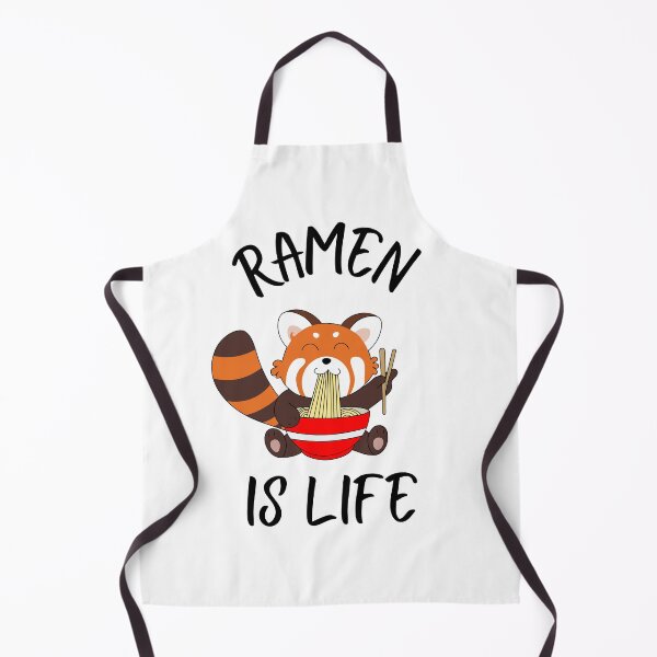 Item preview, ramen is life ( red panda edition) designed and sold by GabyVGalindo.