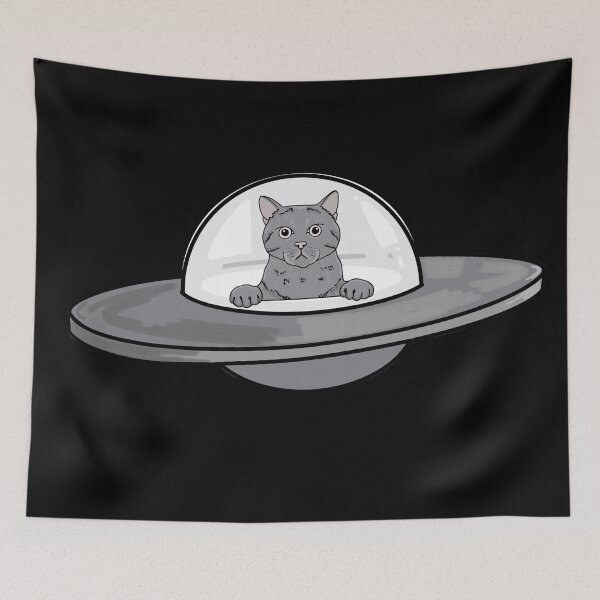 Item preview, UFO kitty designed and sold by Gerhanj.