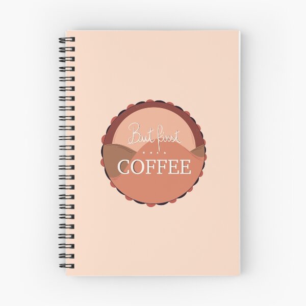 Item preview, But first Coffee Handwritten Circle Design designed and sold by bubblyshades.