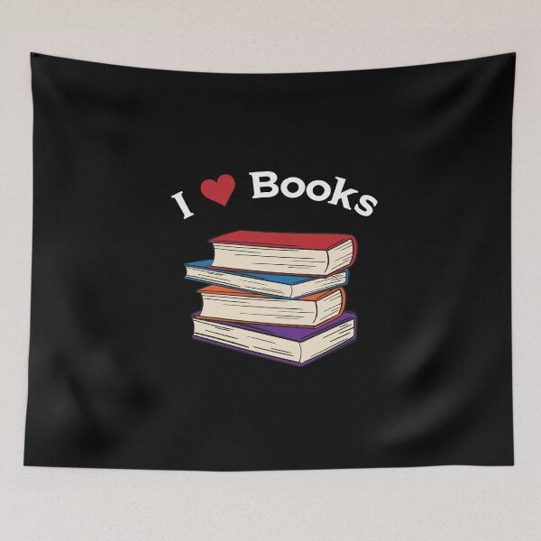Item preview, I love reading books designed and sold by ElBeDesigns.