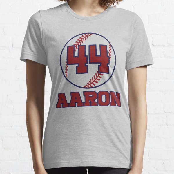 MLB 1956 Hank Aaron Milwaukee Braves Graphic Printed T Shirt NWOT