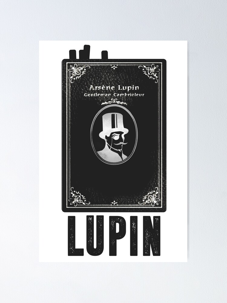 Lupin - Assane book Poster by Limonine