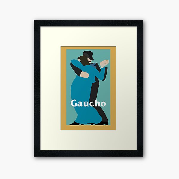 Steely Dan "Gaucho" Album Art Framed Art Print