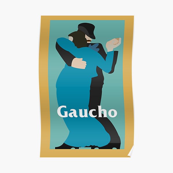 Steely Dan "Gaucho" Album Art Poster