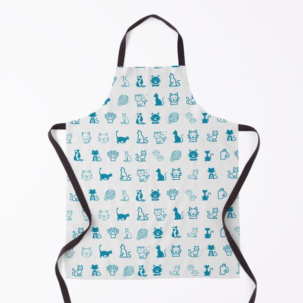 Item preview, Cute Cat Pattern on Retro Colors designed and sold by ByMoss.