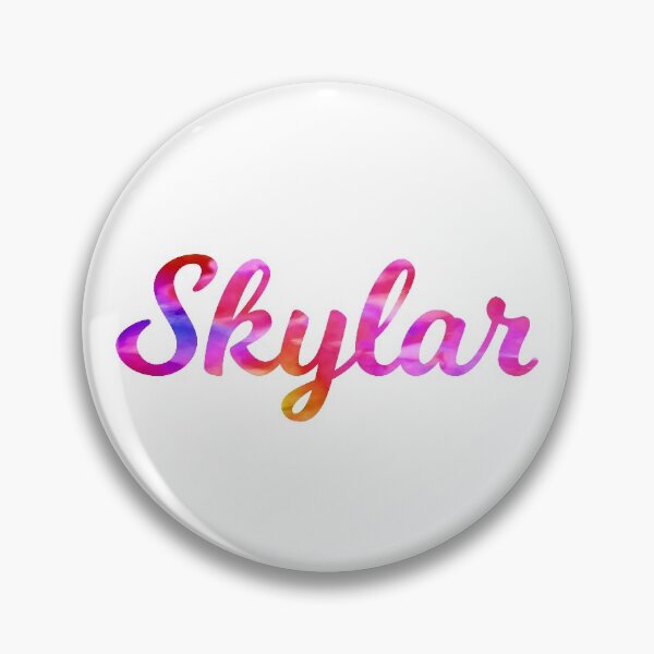 Item preview, Skylar girls name pretty multi-color design designed and sold by ComicKitsch.