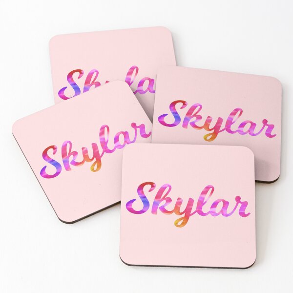 Item preview, Skylar girls name pretty multi-color design designed and sold by ComicKitsch.