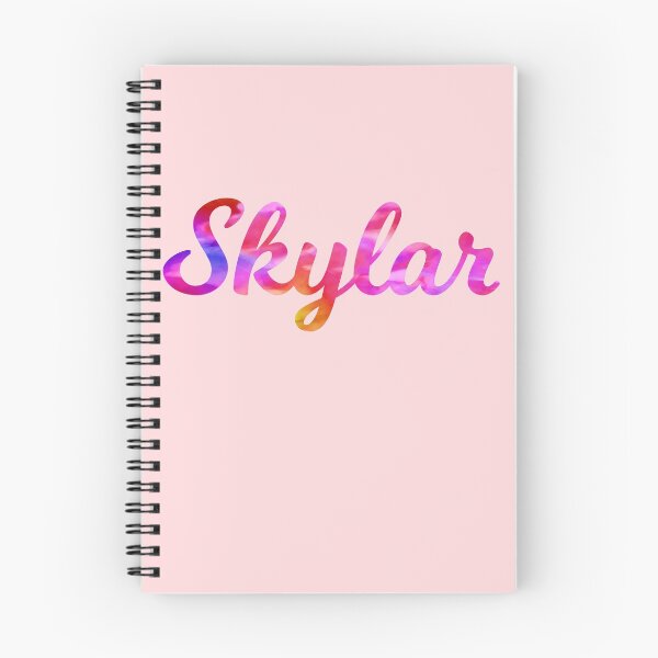 Item preview, Skylar girls name pretty multi-color design designed and sold by ComicKitsch.