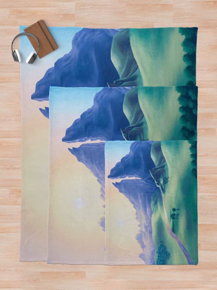 Alternate view of Dueling Peaks Throw Blanket