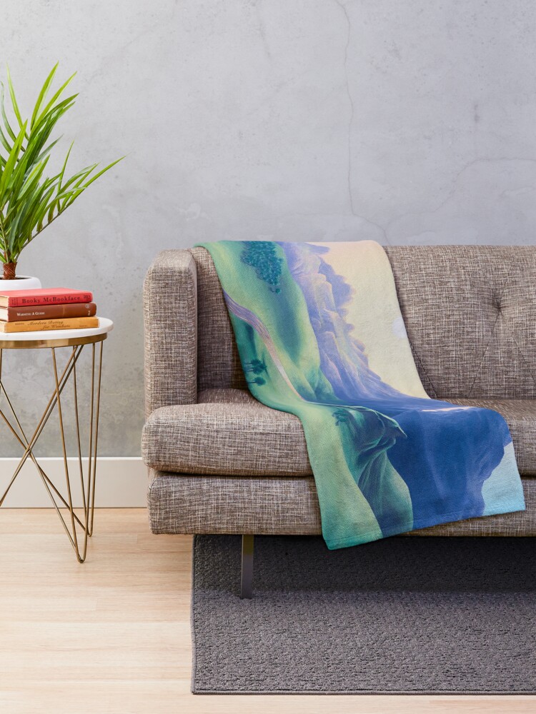 Alternate view of Dueling Peaks Throw Blanket