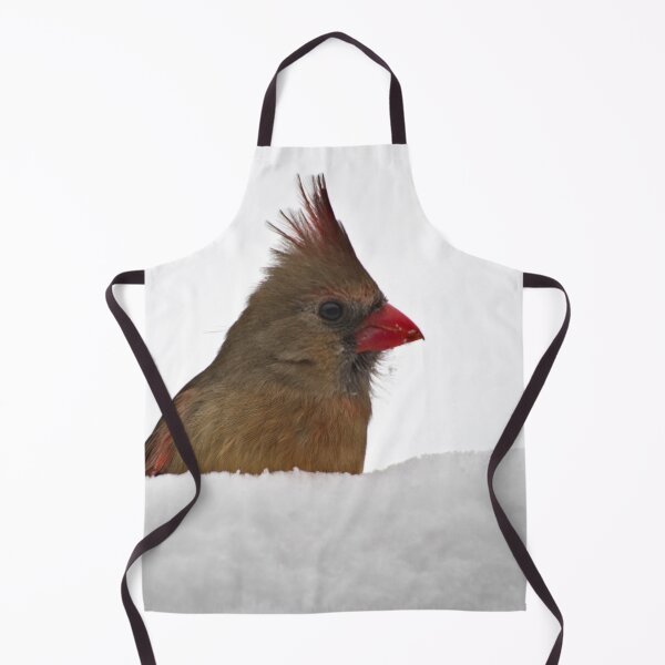 Item preview, Female Cardinal in the Snow designed and sold by Shelly Gunderson.
