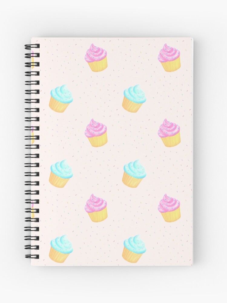 cupcake notebook