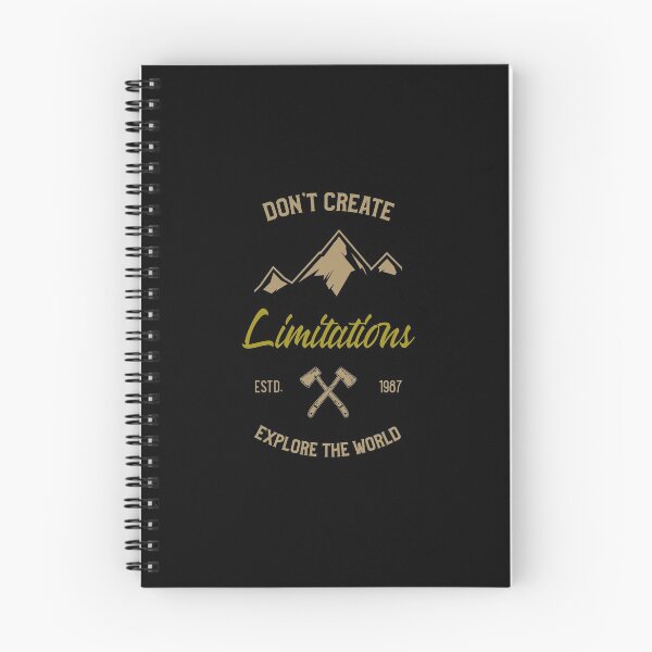 Item preview, DON'T CREATE LIMITATIONS EXPLORE THE WORLD designed and sold by Williams Anderson.