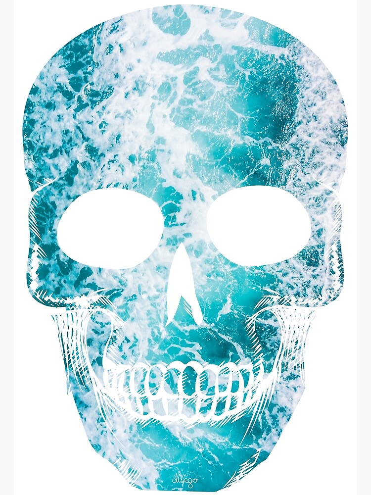 Salty skull design by disego