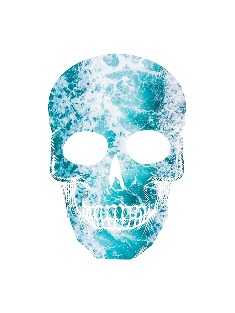 Salty skull design by disego
