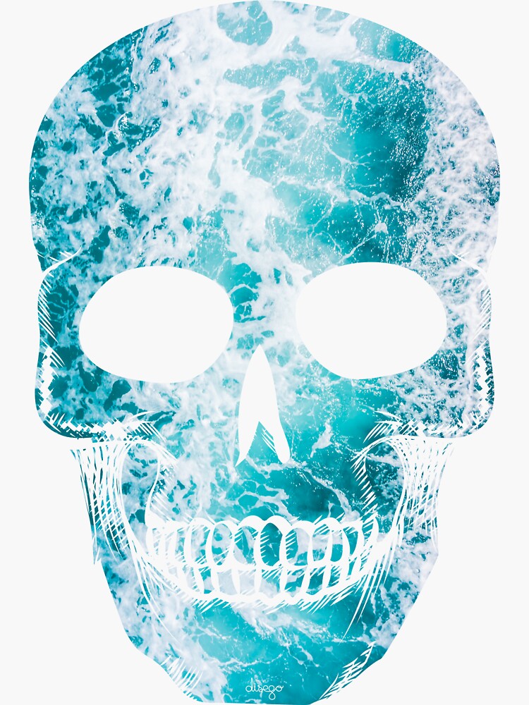 Salty skull design by disego