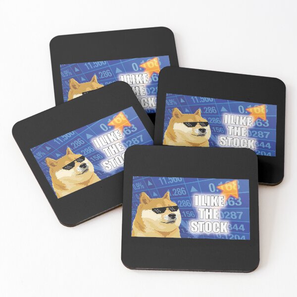 Artikelvorschau, Ich mag das Stock Doge Meme Stonks Meme entworfen und verkauft von Altohombre.