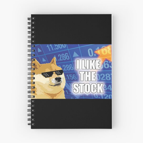 Item preview, I Like The Stock Doge Meme Stonks Meme designed and sold by Altohombre.