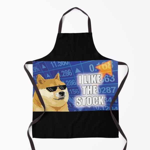 Item preview, I Like The Stock Doge Meme Stonks Meme designed and sold by Altohombre.