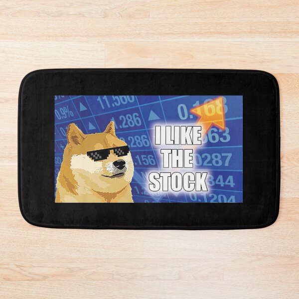Artikelvorschau, Ich mag das Stock Doge Meme Stonks Meme entworfen und verkauft von Altohombre.