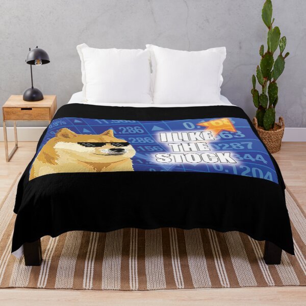 Item preview, I Like The Stock Doge Meme Stonks Meme designed and sold by Altohombre.