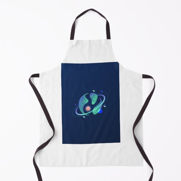 Item preview, Galaxy Planet Illustration, green and dark blue, graphic design designed and sold by TheHoodSheep.