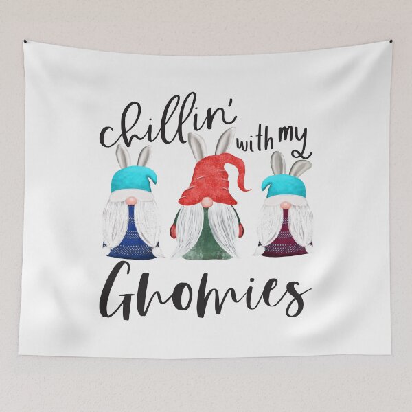 Item preview, Chillin with my Gnomies Easter cute design designed and sold by NataPrando.