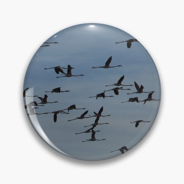 Item preview, Flying Flamingoes. designed and sold by Paul Pasco.