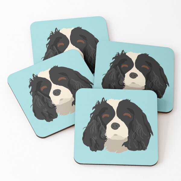 Item preview, Tri-Color Cavalier King Charles Spaniel designed and sold by lauraginger.