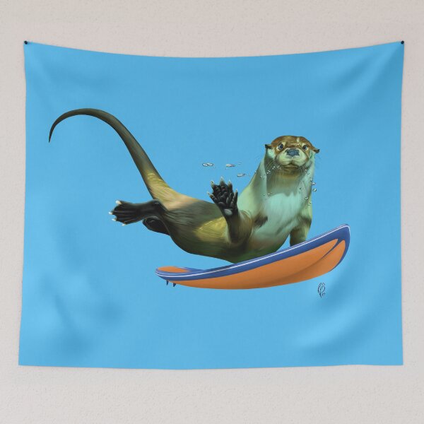 Item preview, Otterly (Colour) designed and sold by rob art | illustration.