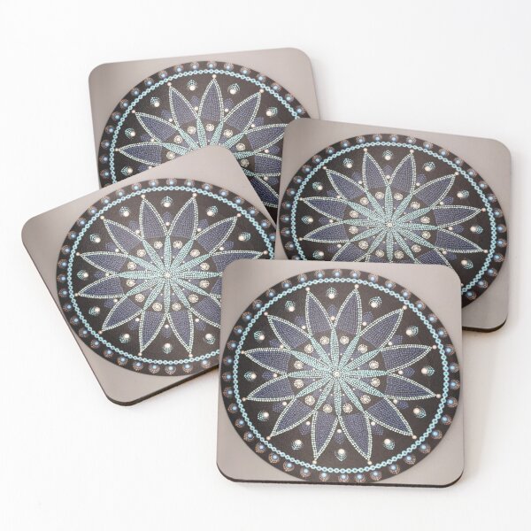 Item preview, Soothing Original Hand Painted Dot Art Mandala  designed and sold by Susan Munn.