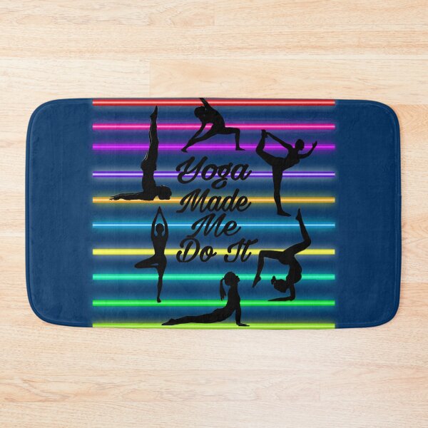 Item preview,  Yoga made me do it shirt for girls, yoga made me do it phone cases, yoga made me do it duffle bag, yoga made me do it makes, yoga made me do it water bottle, yoga made me do it leggings   designed and sold by Poussyarts.