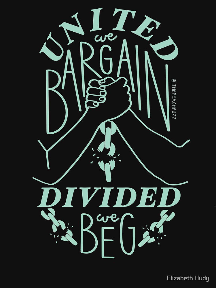 Thumbnail 7 of 7, Classic T-Shirt, The People United - The Peach Fuzz designed and sold by elizabethhudy.