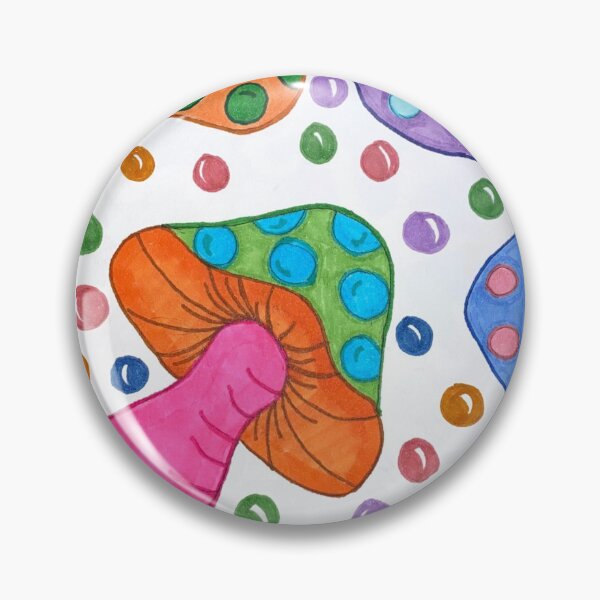Item preview, Colorful Mod Bubble Mushroom designed and sold by caseythomas4.