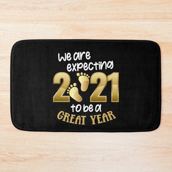 Item preview, Pregnancy Announcement - We Are Expecting 2021 To Be a Great Year - Baby Reveal designed and sold by Dressed For  Duty.