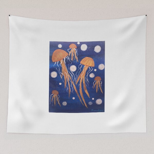 Item preview, Jelly fish in the ocean  designed and sold by Suzgallery58.