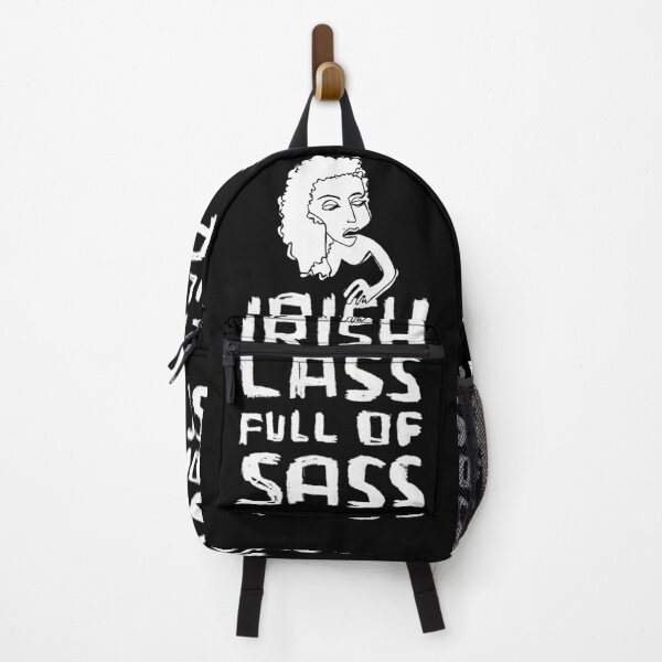 Item preview, Irish Lass Full Of Sass, Sassy Irish designed and sold by badlydrawnbabe.